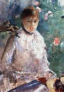 Berthe Morisot Summer (Young Woman by a Window) Spain oil painting reproduction